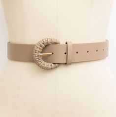 The perfect accessory to pull your favorite outfits together! Pair with a denim skirt, a black pencil skirt, or cinch in your favorite flowy dress. This belt is a simple finish to your outfit, adding a subtle touch that makes you look put-together without being over-done. Style: classic Color: Beige Fabric: 100% vegan leather Trendy Beige Belt For Summer, Spring Beige Rope Belt, Trendy Beige Summer Belt, Adjustable Casual Belts For Spring, Trendy Adjustable Beige Belt, Adjustable Beige Belt For Spring, Adjustable Beige Rope Belt, Beige Adjustable Belt For Spring, Spring Adjustable Beige Belt