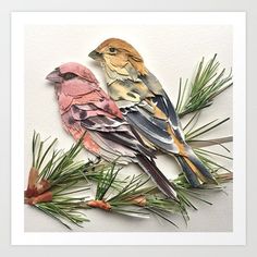 Pine Grosbeak, Papercut Art, Cut Out Art, Crafting Inspiration, Textile Art Embroidery, Paper Cut Design, Print Products, Cool Art Projects, Paper Birds