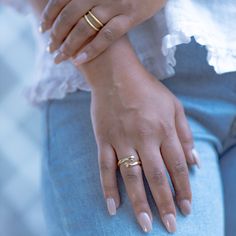 Need a hug? This ring will hug your finger all day everyday. With its unique but dainty design, you can wear it everyday or on a night out. Looks great when stacked with other rings. They also are great bestie rings. The ring is made of stainless steel, so waterproof! The color remains perfect. Gold: 18k gold platingMaterial: Stainless steelWeight: 6 grSize: 6-7-8 Waterproof jewelry Tarnish Free Hypoallergenic Glazd Pouch with every order Free US shipping Easy Exchange & Return policy PRODUCT IN Bestie Rings, Night Out Looks, All Day Everyday, Need A Hug, Waterproof Jewelry, Gifts For My Boyfriend, Gold Piece, A Hug, Hug Me