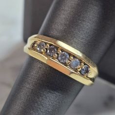 A Mens Vintage 14k Yellow Gold Diamond Ring. There Are About 0.31cts Of Diamonds. The Total Weight Is 5.0g, And Is A Size 9.25. Ring Is Not Marked But It Has Been Tested And Is Guranteed To Be As Described. Any Questions Please Dont Hesitate To Ask. Be Sure To Check Out Some Of Our Other Great Items Up For Sale. Thank You. Yellow Gold Diamond Ring, Gold Diamond Ring, Mens Accessories Jewelry, Mens Vintage, Vintage Men, Gold Diamond, Diamond Ring, Mens Accessories, Diamonds