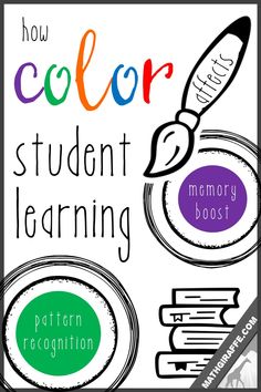 the cover of how color student learning memory booster, with an image of a magnifying