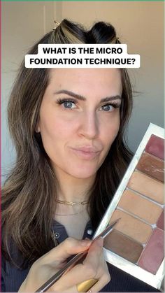 11K views · 155 reactions | You don’t need MORE foundation to get better coverage…Here’s what you need 👇🏻A foundation routine that’s based on YOUR specific needs. Did you know that most women over 30 need more than 1 foundation shade if they don’t have an even skin tone? Yes, it’s true! 🙌🏻When you use the right foundation colors in the right places AND with a minimal amount of product you will be SO much happier with your end results. And guess what else?! 👏🏻It’s going to last longer and look better! While you don’t necessarily need to use a small brush like this, I find that it helps people learn to break old habits of over applying. Let me help you get a customized foundation/makeup routine that’s catered to YOUR needs. I’ve been virtually color matching for 7 years and have helped Best Foundation For Combination Skin, Natural Makeup Tips, Foundation Routine, Natural Everyday Makeup, Foundation Shade, Everyday Makeup Routine, How To Do Makeup, Makeup Mistakes, Foundation Colors