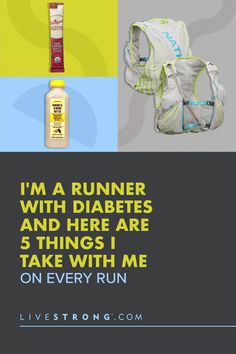 Running with diabetes can seem like a formidable challenge. These are the must-have products one runner with diabetes carries during workouts. Runner Diet, Maple Almond Butter, Nutrition For Runners, Running Nutrition, Healthier Habits, Wellness Trends, Low Blood Sugar, Sugar Level, Fitness Advice