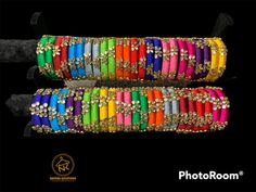 Maggam Work Bangles, Traditional Bangles, Kids Bangles, Pearl Bangles, Silk Thread Bangles Design, Silk Thread Earrings, Thread Bangles Design, Kundan Bangles, Baby Bangles