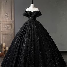 Home · Little Cute · Online Store Powered by Storenvy Dresses With Pearls, Character Profiles, Black Ball Gown, Robes D'occasion, Off Shoulder Evening Dress, Long Formal Gowns, Puffy Dresses, Black Prom Dress, Black Prom