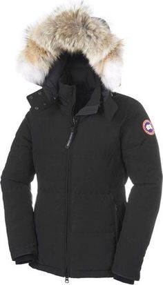 Minimalist in design, aesthetic in appearance. A removable fur ruff and hood offers versatility while remaining warm and stylish in this parka by Canada Goose.  Hip-length Removable 2-way adjustable tunnel hood Removable coyote fur ruff with snap attachment Two fleece-lined handwarmer pockets with zippered closures Interior shoulder straps allow wearer to carry over her shoulder Interior zippered security pocket Centre back length: 28” / 71.12cm Canada Goose Jacket, Down Parka Women, Canada Goose Women, Coyote Fur, Outfits Retro, Womens Parka, Down Parka, Blank Nyc, Fashion Fall