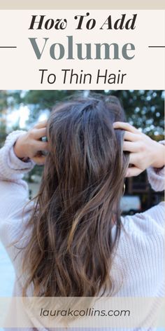 Struggling with thin hair? You’re definitely not alone! There are several easy ways to give your hair a little extra volume and make it look and geel fuller with more body. Learn new ways to amp up your hair game and enjoy that bouncy, beautiful look you’ve always wanted! 🌟✨ Hair Game, Hair A, Hair