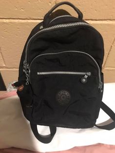 Kipling Backpack Aesthetic, Mochila Aesthetic, Kipling Backpack, Aesthetic Backpack, Kipling Bags, Cute School Supplies