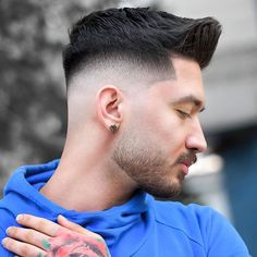 Braids With Fade, Mens Haircuts Short Hair, Undercut Styles, Undercut Men, Cool Mens Haircuts, Men Haircut Styles, Cool Hairstyles For Men