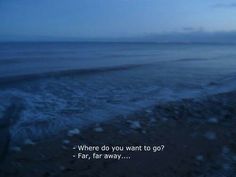 A Quote, The Ocean, At Night