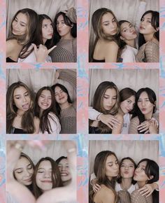 Photobox Pose, Cassandra Lee, Group Photo Poses, Group Picture Poses, Bff Poses, Photobooth Pictures, Group Picture, Studio Poses, Friend Pictures Poses