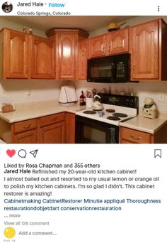 the kitchen is clean and ready to be used as a social media post for this restaurant