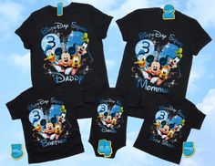 Disney Birthday Matching Family Vacation T-shirt Disney Shirts For Family Best Day Ever, Disney Family Shirts Summer, 3rd Birthday Shirts For Boys Disney, Family Disney Shirts 1st Birthday, Disney Christmas Birthday Shirts For Family, Mickey Mouse Birthday Tshirts Family, 80th Birthday Disney Shirt, Disney Family Bday Shirts, Lion King Shirts For Kids Feild Trip