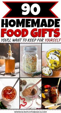 homemade food gifts you'll want to keep on hand this christmas or new year