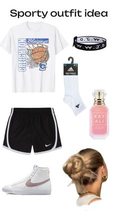 #sporty outfit#nike blazer#basketball#Kayali perfume Nike Blazer, Nike Outfits, Blazer, Nike