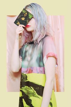 Vanessa Krongold Bohemian Life, Engineer Prints, Pastel Fashion, Rainbow Hair, Fashion Photo, Color Inspiration, Tie Dye Top, Fashion Prints, Editorial Fashion