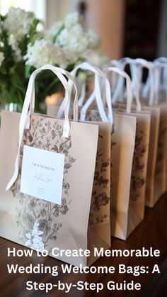 wedding welcome bags Wedding Hotel Gift Bags Ideas, Wedding Favor Bags For Guests, Welcome Bags For Wedding Guests Ideas, Hotel Welcome Bags