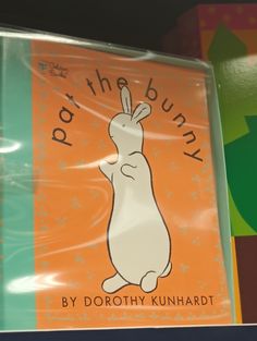 a book with an image of a rabbit on it's cover and the title, do you the bunny?