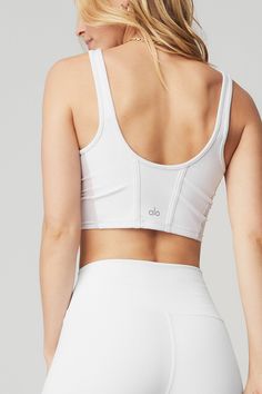 An on-trend high waistline on our classic Airbrush legging. Spotted on basically every it-girl, the High-Waist Airbrush Legging has an on-trend rise and all the best assets of the classic version, like no side seams and a yogi-tested fit that lifts and sculpts. Sculpts, smooths & lifts! No side seams & flat-locked seams for extra comfort Designed & uniquely fit to flatter every size Wear-tested by our in-house team for the perfect fit High-Waist Airbrush Legging in White, Size: 2XS | Alo Yoga® Womens Onesie, Inhale Exhale, Amritsar, Tank Top Long Sleeve, Tank Top Bras, Womens Capris, Alo Yoga, Bra Women, Yoga Women