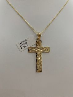 Cross pendant in real 14k solid gold, yellow gold, you can use it daily or on special occasions, perfect measurement, it can be for ladies and men, if you have another question send a message, item sold by piece, weight undetermined. 14k Yellow Gold Crucifix Jewelry, Necklaces For Men, Custom Gold Jewelry, Earthy Jewelry, Beaded Cross, Jewelry Fashion Trends, Jewelry Accessories Ideas, Stacked Jewelry, Jewelry Lookbook