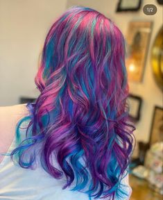 Multi Color Hair Dye Techniques, Chest Tattoo Fonts, Hair Dye Techniques, Dye Techniques