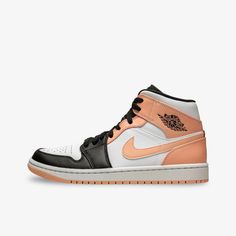 (Men's) Air Jordan 1 Mid 'Crimson Tint' (2021) 554724-133 - SOLE SERIOUSS (1) Jordan 1 Mid Crimson Tint, Jordan Model, Air Jordan 1 Mid, Kids Luggage, Jordan 1 Mid, Nike Cortez Sneaker, Air Jordan 1, Nike Air Force Sneaker, Jordan 1