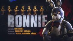 Fnaf Banner, Bonnie Fnaf, 4k Gaming Wallpaper, Horror Video Games