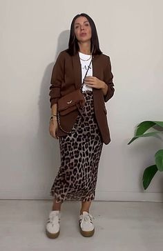 2025 Outfit, Plus Size Inspiration, Animal Print Outfits, Outfit Plan, Church Outfits, Outfits Winter, Casual Clothes, Office Outfits, Winter Looks