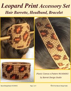 the instructions for how to make a beaded headband