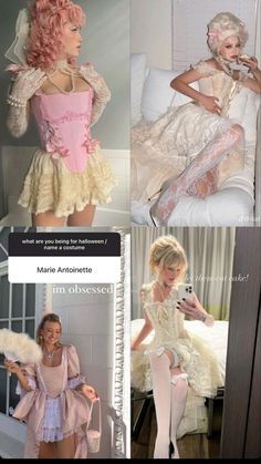 #Halloween #costume #Marie 1700s Halloween Costume, Cottage Core Club Outfits, 1800s Halloween Costumes, Pastel Halloween Costume, Bridgerton Costumes Halloween, Anything But Clothes Party Ideas Outfits, 2024 Halloween Costumes Women, Cake Halloween Costume, Bridgerton Halloween Costume