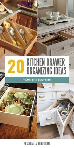 Kitchen Storage Drawer Ideas, Kitchen Utinsel Drawer Organization, Drawer In Drawer Kitchen, Only Drawers In Kitchen, Island Drawers Organization, How To Organize Kitchen Utensil Drawer, How To Organize Drawers In Kitchen, Pull Out Kitchen Cabinets Drawers, Must Have Kitchen Drawers