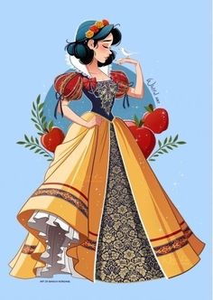 snow white from snow white and the seven dwarfs disney princess art, disney fan art, disney love, disney pixama, person, snow white dress up costumes, snow white costume, snow, snow, snow, snow queen, snowboarding, snow, character design ideas, all