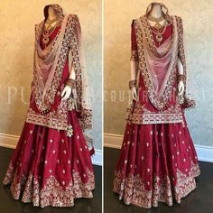 Bridal Sharara, Gowns Simple, Bridal Dresses Pakistan, Designer Bridal Lehenga, Gaun Fashion, Ceremony Dresses, Sophisticated Bride, Red Lehenga