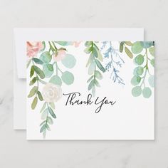 a card with watercolor flowers and leaves on it that says will you be my bridesmaid?