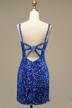 Sequin Homecoming Dress, Mini Homecoming Dresses, Blue Homecoming Dresses, Party Dresses Online, Purple Home, Dress Homecoming, Short Homecoming Dress, Dresses Royal, Short Prom Dress