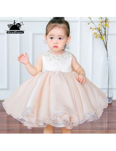 Couture Blush Pink Puffy Flower Girl Dress Sleeveless For Toddler Girls #TG7146 - GemGrace.com Cute Sleeveless Tutu Dress For Spring, Spring Sleeveless Princess Dress, Spring Sleeveless Princess Dress For Dress-up, Pink Sleeveless Tutu Dress For Spring, Pink Princess Style Sleeveless Dress With Ruffles, Pink Tulle Sleeveless Dress With Ruffles, Peach Princess Dress For Spring, Spring Peach Princess Dress, White Sleeveless Tulle Dress For Spring