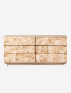 the sideboard is made out of wood