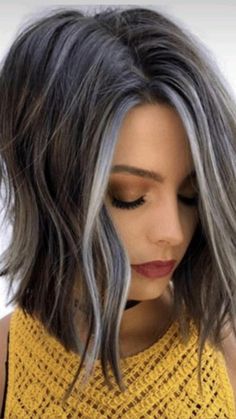 Highlights Ombre, Brunettes Highlights, Summer Balayage, Dark Roots Blonde Hair, Gray Hair Cuts, Fall Hair Color For Brunettes