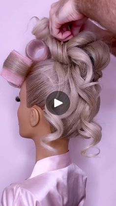 580K views · 1K reactions | Ready to slay this festive season with a glamorous hairstyle? This chic high bun is the perfect go-to, and it’s super easy to create! For this look I used the ghd duet blow-dry and the ghd curve 32mm soft curl tong for that flawless, voluminous finish. 

Products used:
@oribe Oribe Dry Texturising Spray.✨

 L’IMAGE Mannequin - “LIZ” from @equip_the_creative use code Joseph10 at the checkout to get 10% off your order. 

#hairtutorial #hairup #hairupdo #hairdo #hairdosimple #updo #updos #updohairstyles #hairups #hairstyles #hairideas #Weddinghair #hairwedding #bridalhair #reel #reels #igreels #ighair #hairfashion #hairhack #hairgoals #updostyles #upstyle #tutorialhair #hairart #reelitfeelit #bridalhair #bridalhairinspo 
@kaosalondivision @goldwelluki @limage_gmbh Ghd Curve, Glamorous Hair, Updo Styles, High Bun, Long Hair Updo, Soft Curls, Hair Art, Blow Dry, Hair Updos