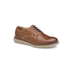 in stock Brown Casual Moc Toe Dress Shoes, Casual Oxfords With Cushioned Footbed And Round Toe, Casual Slip-on Synthetic Oxfords, Casual Leather Moc Toe Dress Shoes, Casual Leather Dress Shoes With Moc Toe, Casual Synthetic Oxfords With Rubber Sole, Casual Leather Dress Shoes With Stitched Sole, Casual Leather Dress Shoes With Round Toe, Casual Spring Dress Shoes With Cushioned Footbed