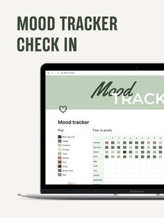 Notion mood tracker check in Notion Mood Tracker Template, Notion Mood Tracker, Simple Notion Template, Notion Tutorial, Notion Tracker, Best Daily Planner, Year In Pixels, Daily Planner Printables Free