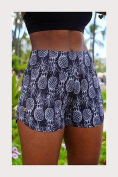 Our famous Black Pineapple Runners are in stock! | New Arrivals! | Pineapple Collection | Shop aloha inspired tanks, tees, activewear, and accessories at Love Fitness Apparel - designed with aloha in Hawaii Summer Workout Bottoms With Built-in Shorts, High Waist Biker Shorts With Built-in Shorts For Beach, Summer Swimwear With Built-in High-waisted Shorts, Yoga Shorts With Built-in Shorts For Beach Season, Sporty Shorts With Built-in Shorts For Vacation, Beach Season Activewear With Built-in Shorts For Vacation, Summer Beach Activewear With Built-in Shorts, Moisture-wicking High-waisted Shorts For Beach, Vacation Activewear With Built-in Shorts