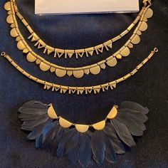 Multi Chain Necklace That Can Be Flipped Over And Re Hooked For Different Looks. Two Pics Included To Show Front And Backs Of Chain Options. Brand New Bright Blue Feather Option Still In Package. Stella And Dot Necklace, Dot Necklace, Multi Chain Necklace, Dot Jewelry, Blue Feather, Stella And Dot, Bright Blue, Womens Jewelry Necklace, Chain Necklace