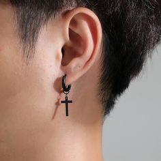 Brand Name: VNOXMetals Type: Stainless SteelOrigin: CN(Origin)Style: ReligiousReligious Type: CHRISTIANFine or Fashion: FashionModel Number: VNOX-ED-404SItem Type: EarringsEarring Type: Drop EarringsShape\pattern: CROSSMaterial: MetalGender: UnisexSize: 9*15.5mmMaterial: Stainless SteelFeature: Basic Cross DropOccasion: Daily/ChrchStyle: CasualService Guarantee: 30-days Money BackGlobal Dropshipping Available: No Logo,No Receipt, No adsOrder Handle Time: Within 24 Hours (Work Time)Environmental Hype Clothing, Simple Cross, Mens Earrings Hoop, Earrings For Men, Men Earrings, Cross Earrings, Small Earrings, Black Stainless Steel, Ear Jewelry