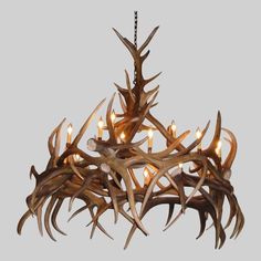 Antler Chandelier Rooms With High Ceilings, Chandelier Large, Elk Antlers, Chandelier Decor