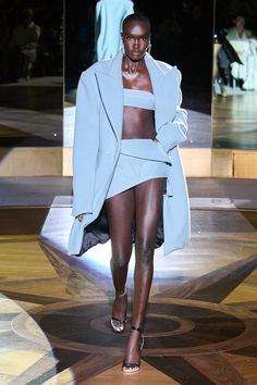 Fall 2023 Ready To Wear, Laquan Smith, 2023 Ready To Wear, Fashion Show Collection, Suit Fashion, Fall 2023, Short Skirt, Runway Looks, Fashion Killa