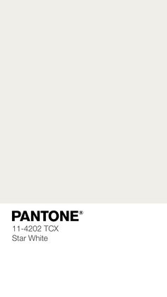 pantone's 11 - 0092 tpg snow white paint swatches