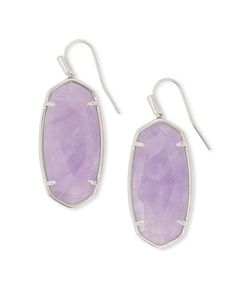 A dazzling version of one of our most classic styles, the Faceted Elle Silver Drop Earrings in Purple Amethyst are loved for their versatility and designed to pair perfectly with whatever you wear. Purple Amethyst Earrings, Earrings Kendra Scott, Silver Statement Earrings, Kendra Scott Earrings, Purple Stones, Amethyst Earrings, Silver Drop Earrings, Gold Drop Earrings, Pearl Size