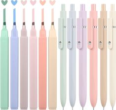 Cute School Supplies for College Study, Preppy Stuff, Office Desk Accessories for Journaling Planner... Note Taking College, School Supplies For College, Supplies For College, Nurse Supplies, Pens Cute, Aesthetic Bible, Stocking Stuffers For Teens, Journaling Planner, College School Supplies