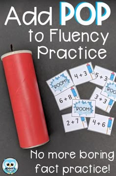 the addition pop to flueny practice has been made with two rolls of red thread and